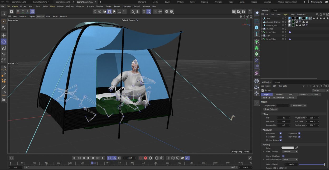 Screenshot 3D-programma Cinema