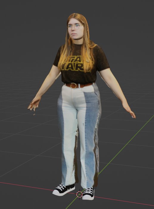 3D scan Amber 