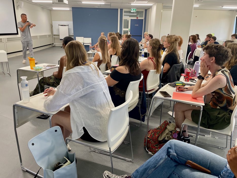 Impressie van lessen